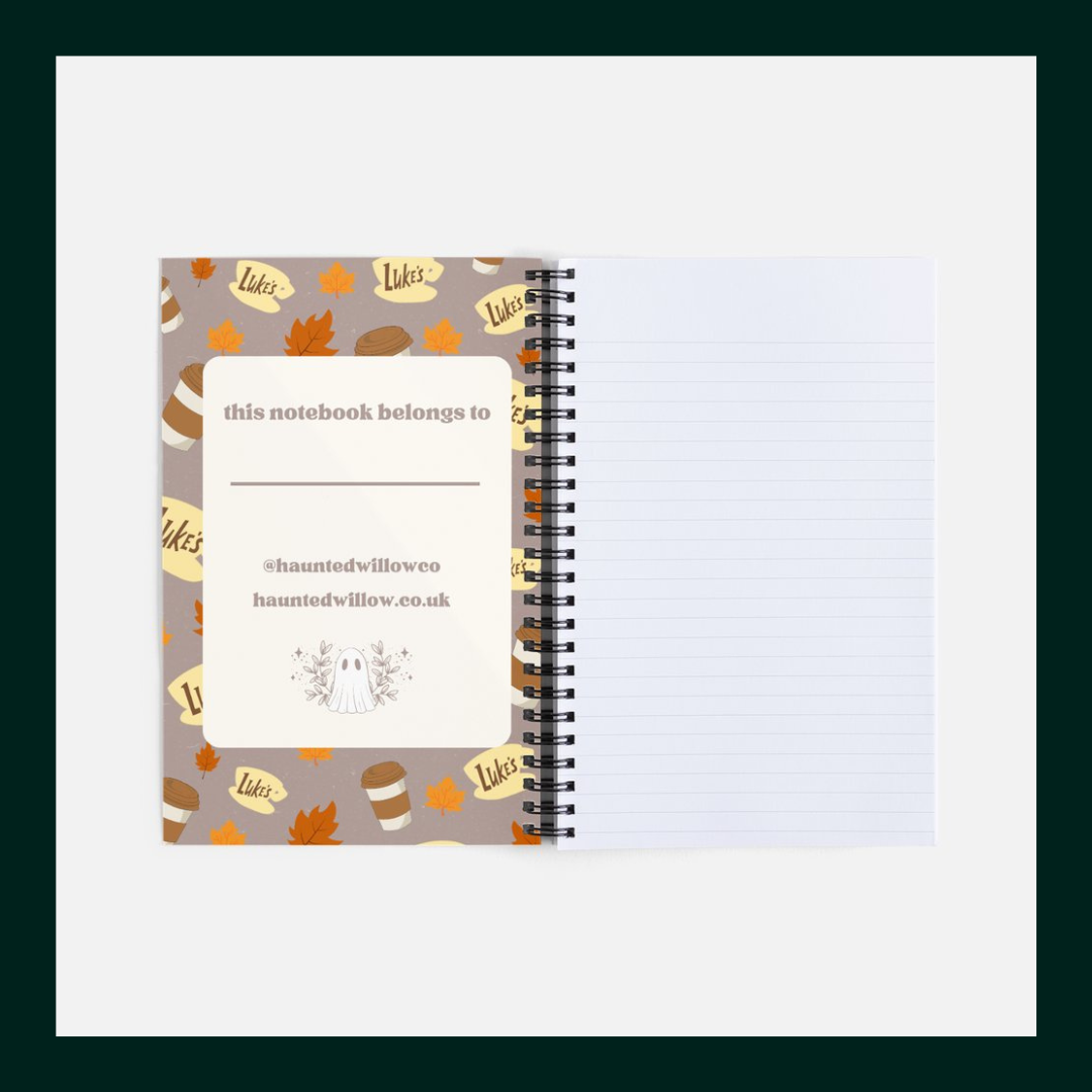 Luke's Notebook - 80 Pages, Spiral Bound