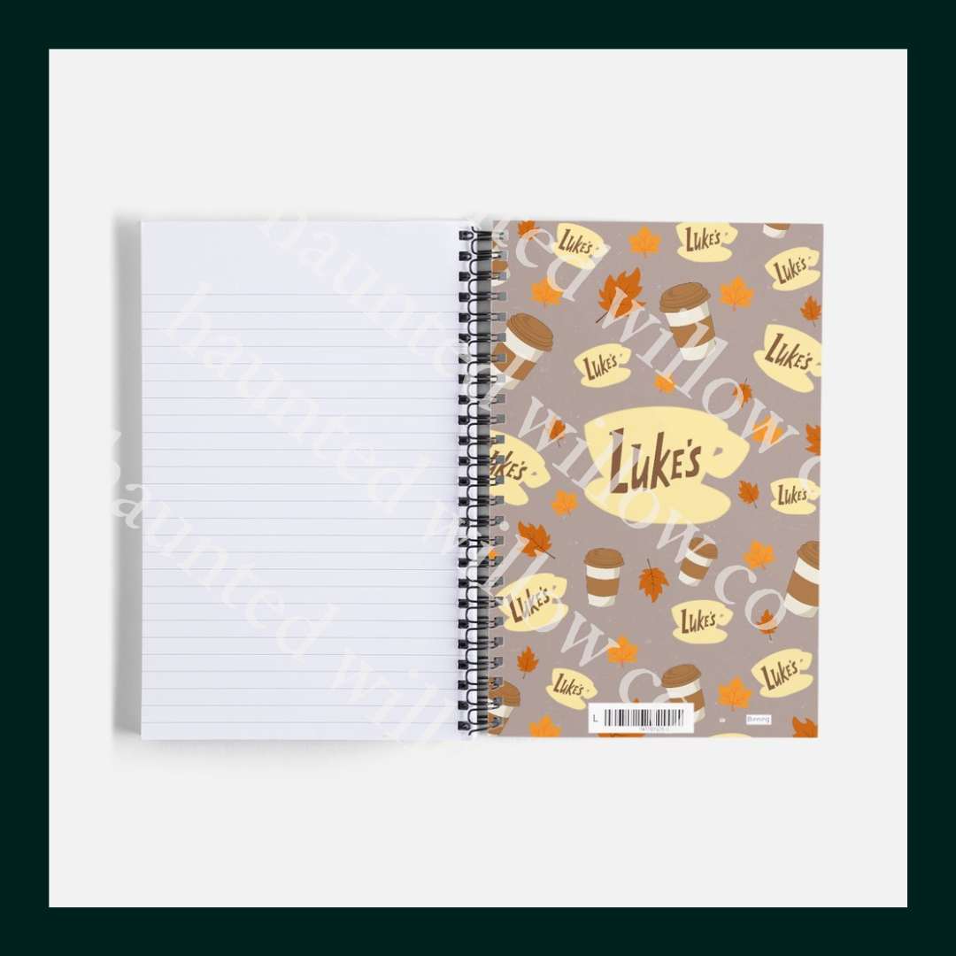Luke's Notebook - 80 Pages, Spiral Bound