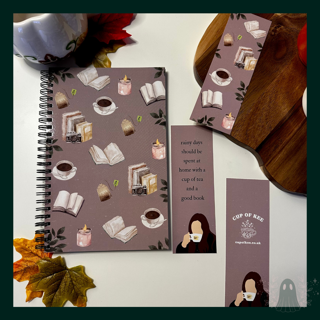 Cup of Cosy Notebook - 80 Pages, Spiral Bound
