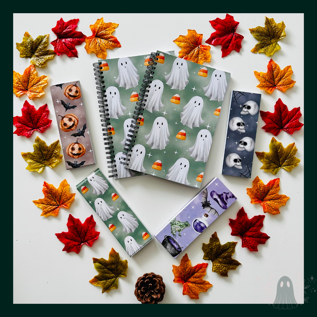 Spooky Bookmarks - Individual or Set of 4