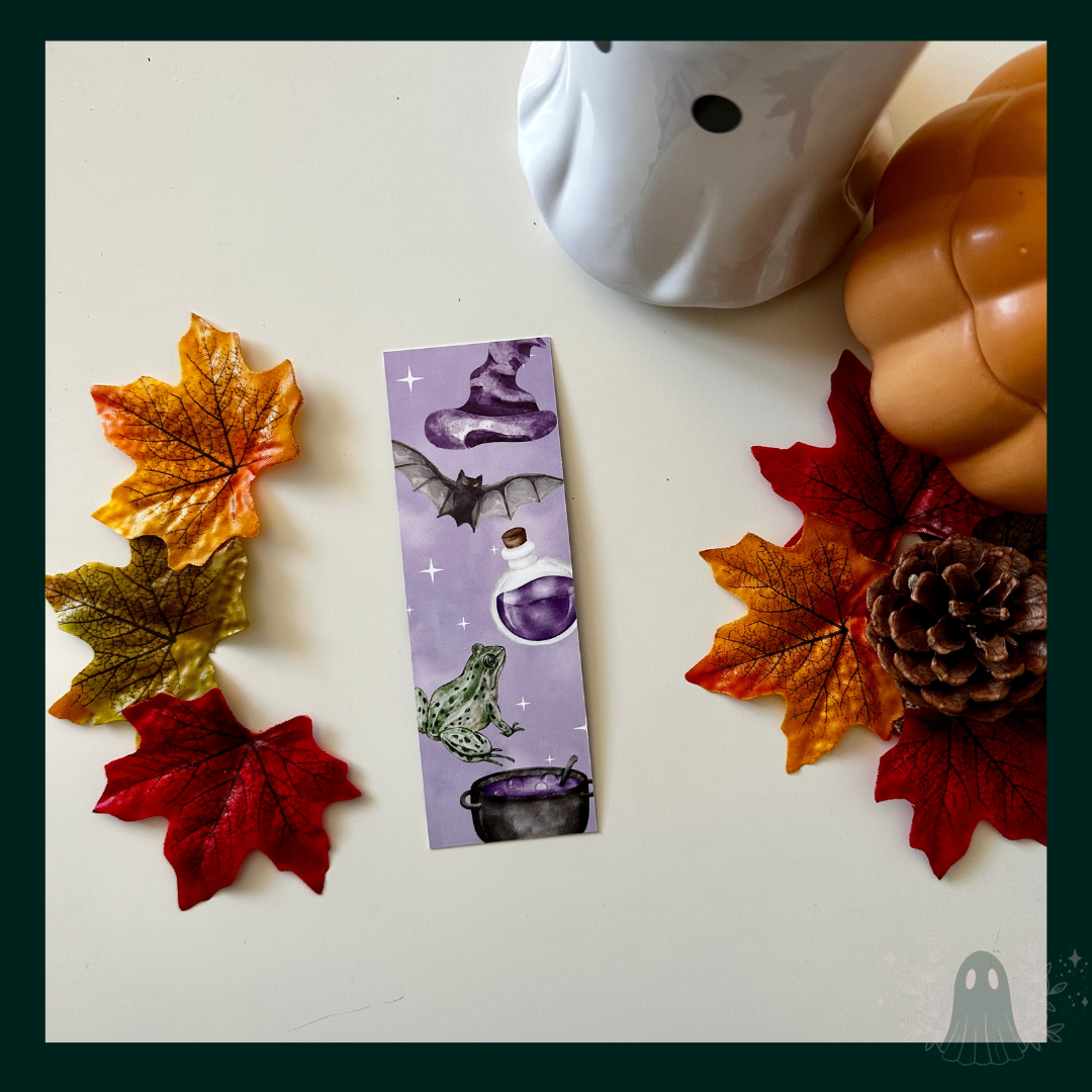 Spooky Bookmarks - Individual or Set of 4