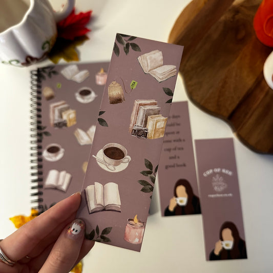 Cup of Cosy Bookmarks - Set of 2 or Individual