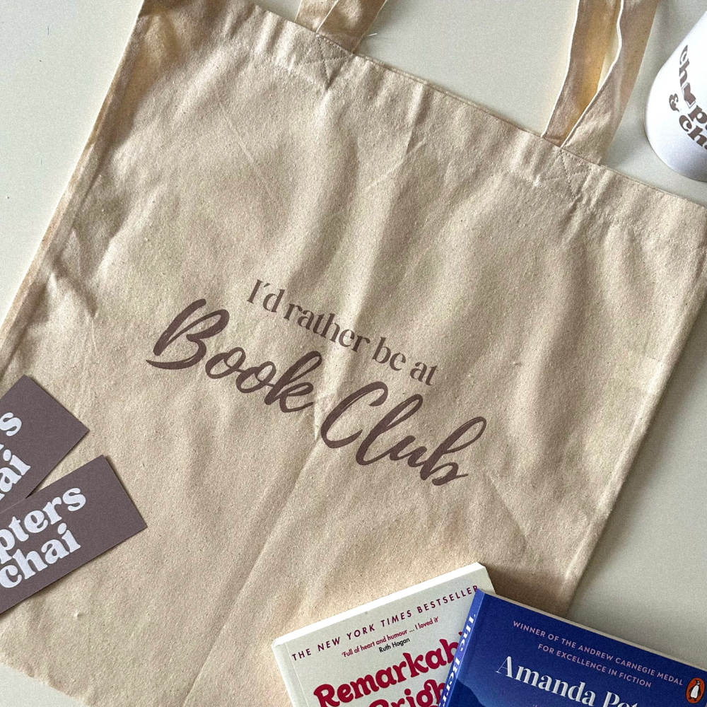 I'd Rather Be at Book Club Canvas Tote Bag
