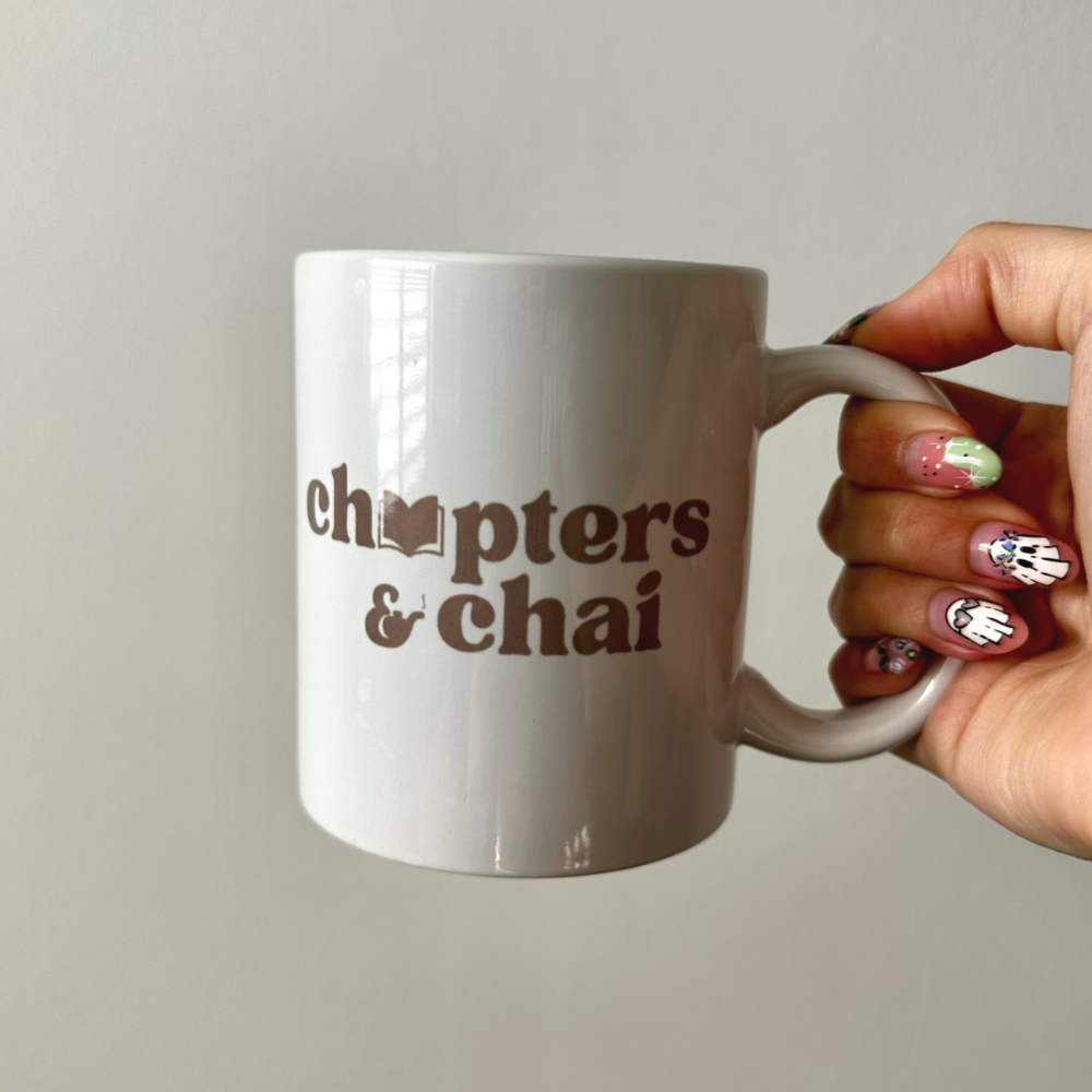 Chapters & Chai Mug