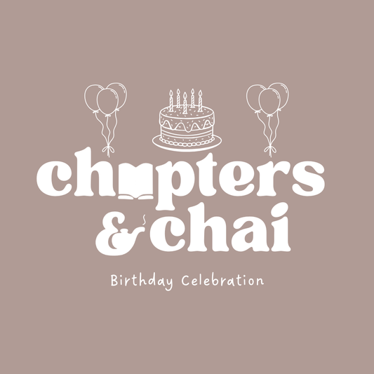 Chapters & Chai Book Club Birthday - July 2026